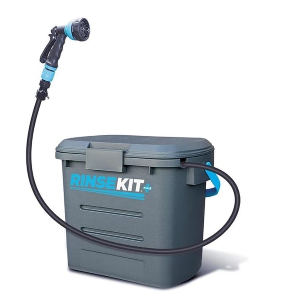 RinseKit PLUS with Pressure Booster Pump and Sink Water Adapter - BRAND NEW